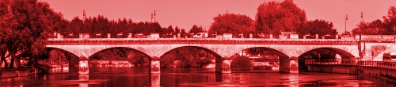 cognac Image du pont de Saint Jacques à Cognac